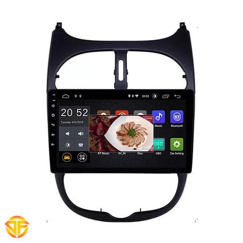 Car 9 inches Android Multi Media for Peugeot 206-3-min