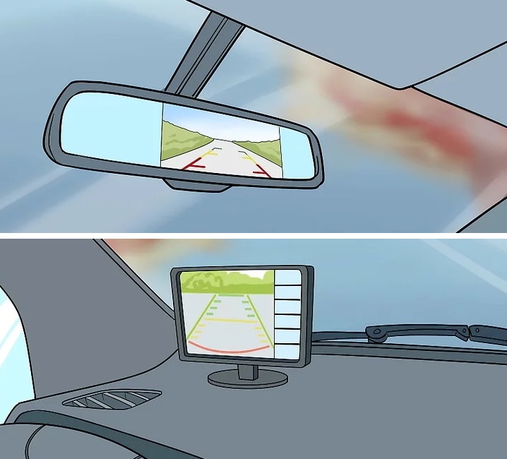 آموزش نصب دوربین دنده عقب خودرو دی وی دی فابریک