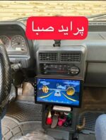 مانیتور اندروید فابریک پراید صبا همراه با قاب و سوکت - Image 3